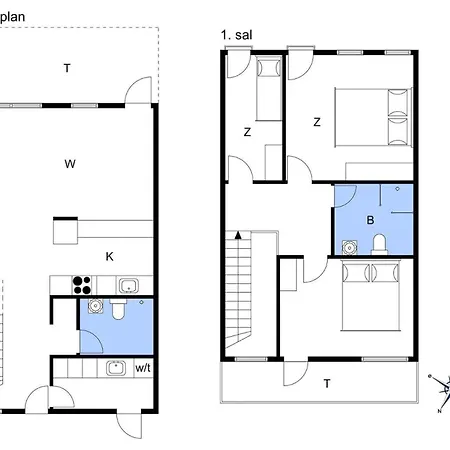 0245-romo-nordre-havnevej-12 公寓 *